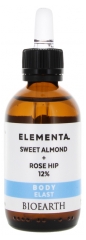 Bioearth Elementa Body Elast Solution Amande Douce + Rose Musquée 12% 50 ml