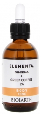 Bioearth Elementa Body Tone Solution Ginseng + Café Vert 6% 50 ml