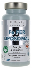 Longevity Fe Fer Liposomal 30 Gélules