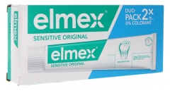 Elmex Sensitive Dentifrice Original Lot de 2 x 75 ml