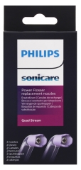 Philips Philips Sonicare Power Flosser HX3062/00 2 Cánulas de Repuesto Quad Stream