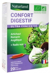 Naturland Confort Digestiv Bio 20 Fiole Buvabile de 10 ml