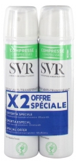 SVR Spirial Antiperspirantti Deodoranttisuihke Pakkaus 2 x 75 ml