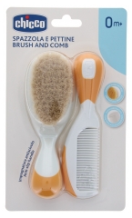 Chicco Brush and Comb 0 Month and +