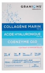Graniones Colágeno Marino Ácido Hialurónico Coenzima Q10 60 Comprimidos