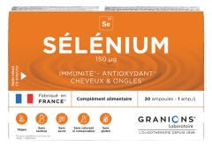 Granions Sélénium 30 Ampoules