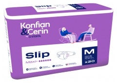 Stentil Konfian &amp; Cerin Fralda Completa Maxi+ 20 Fraldas Completas para Adultos Tamanho M