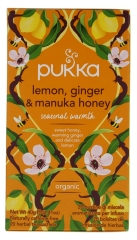 Pukka Citrons Ingvers un Manukas Medus Bio 20 Maisiņi