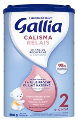 Gallia Calisma Relevo 2ª Edad 6-12 Meses 800 g