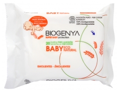 Lingettes Bébé en Coton Pur 20 Lingettes
