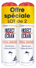 Insect Ecran Répulsif Peau Spécial Tropiques Lot de 2 x 75 ml