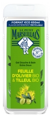 Gel de Duș & Baie Extra Bl&acirc;nd Le Petit Marseillais Frunze de Măslin & Tilia Bio 650 ml