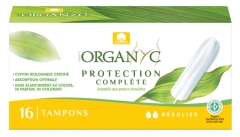 Organyc Complete Protection 16 Regular Tampons