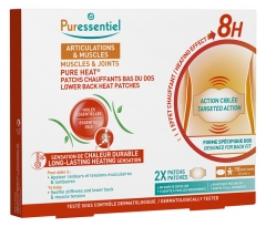 Puressentiel Joints & Muscles Heating Patches with 14 Essential Oils 