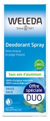Weleda Desodorante Spray con Salvia Lote de 2 x 100 ml