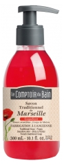 Le Comptoir du Bain Poppy Marseille Traditional Soap 300ml