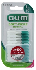 GUM Soft-Picks Original 50 Unités