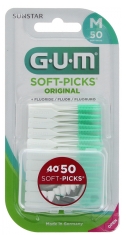 GUM Soft-Picks Original 50 Unités