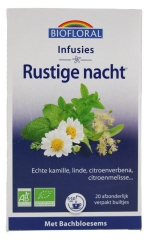 Biofloral Infusions Nuit Paisible Bio 20 Sachets