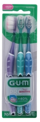 GUM Cepillo de dientes Pro Sensitive 510 Trio Pack