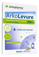 Arkopharma Arkolevure 250mg 10 Capsules