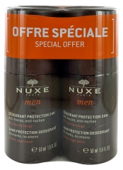 Nuxe Men Desodorante Protección 24H Lote de 2 x 50 ml