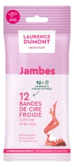 Benzi de Ceară Rece pentru Picioare Laurence Dumont Institut 12 Benzi