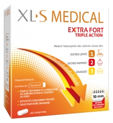 XLS Medical Extra Fort Aide à la Perte de Poids 40 Comprimés