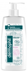 Dermophil Indien Hydratačn&iacute; kr&eacute;m na ruce s bio pivoňkou 200 ml