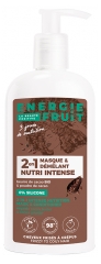 Owoce Energetyczne 2in1 Intense Nourishing Detangling Mask Organiczne Masło Kakaowe i Proszek Kakaowy 300 ml