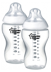 Tommee Tippee Closer to Nature 2 Baby Bottles 340ml 3 Months and +