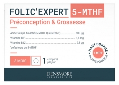 Folic'Expert 5-MTHF Préconception & Grossesse 90 Comprimés
