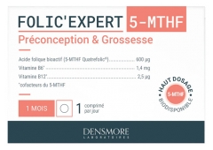 Densmore Folic'Expert 5-MTHF Empfängnisverhütung &amp; Schwangerschaft 30 Tabletten