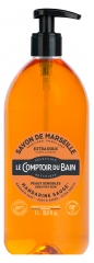 Le Comptoir du Bain Jabón Tradicional de Marsella Mandarina-Salvia 1 l