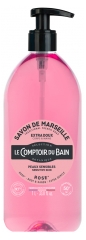 Le Comptoir du Bain Sapone Tradizionale di Marsiglia Rosa 1 L