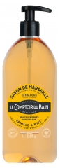 Le Comptoir du Bain Savon de Marseille Vanille-Miel 1 L