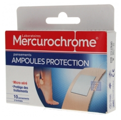 Mercurochrome, Pansements ampoule-protection