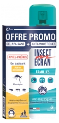 Insect Ecran Après-Piqûres Gel Apaisant 20 g + Familles 100 ml