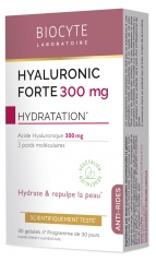 Biocyte Hyaluronic Forte 300 mg Anti-Aging 30 Kapsułek + 1 Bransoletka Gratis
