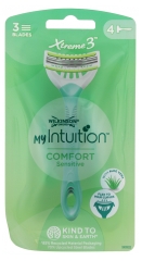 Wilkinson Maquinillas de Afeitar Desechables MyIntuition Xtreme 3 Comfort Sensitive 4