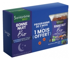 Bio Bonne Nuit Bio Lot de 3 x 60 Gummies dont 60 Gummies Offertes