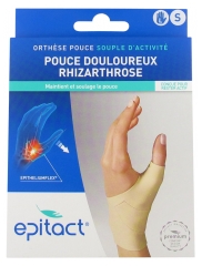Epitact &Oacute;rtese de Polegar Flex&iacute;vel de Atividade Polegar Doloroso Rizartrose M&atilde;o Esquerda
