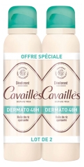 Rogé Cavaillès Déodorant Dermato 48H Spray Lot de 2 x 150 ml