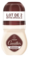 Rogé Cavaillès Uomo Deodorante Dermato Sensitive Skin 48H Roll-On Lotto di 2 x 50 ml