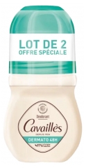 Rogé Cavaillès Dezodorant Dermato Sensitive Skin 48H Roll-On Lot of 2 x 50 ml