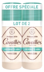 Rogé Cavaillès Deodorante Dermato Sensitive Skin 48H Stick Lotto di 2 x 40 ml