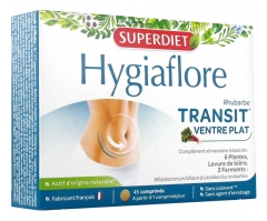 Superdiet Hygiaflore Rhubarb Transit Pocket Size 45 Tablets