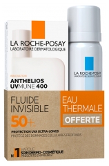 La Roche-Posay Anthelios UVmune 400 Invisible Fluid SPF50+ 50 ml + Thermalwasser 50 ml Geschenkt