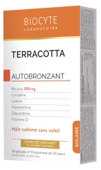 Biocyte Terracotta Autobronzant 30 Gélules