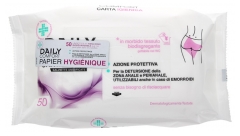 BioGenya Daily Comfort Hygienic Paper Wipes 50 Wipes